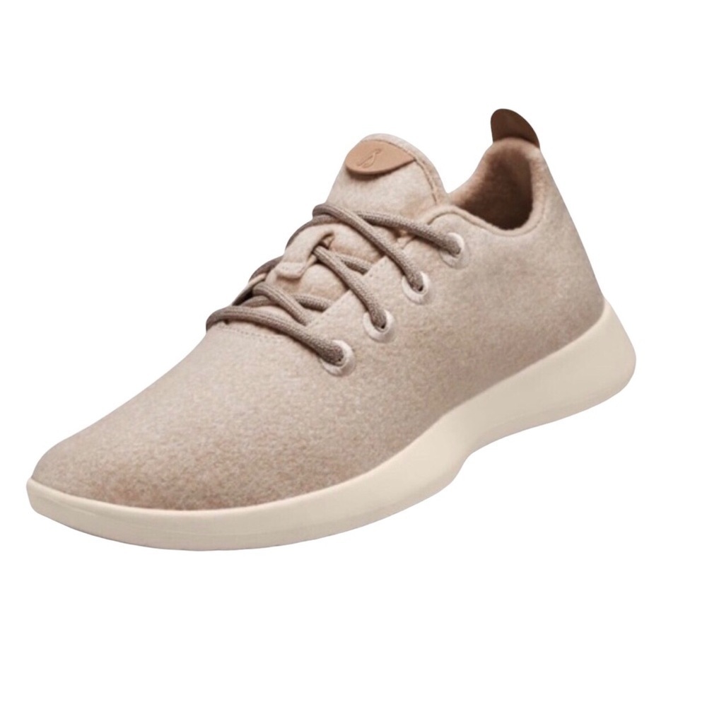 Allbirds Wool Runners Lace Up Sneaker Size 10 Tuke French Fry Tan Women’s